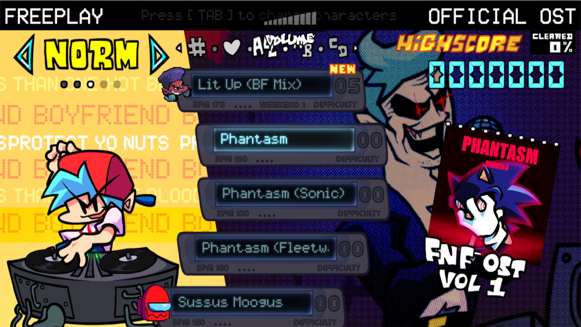 Chaos Nightmare in V-Slice Mod for Friday Night Funkin' | FNF Mods