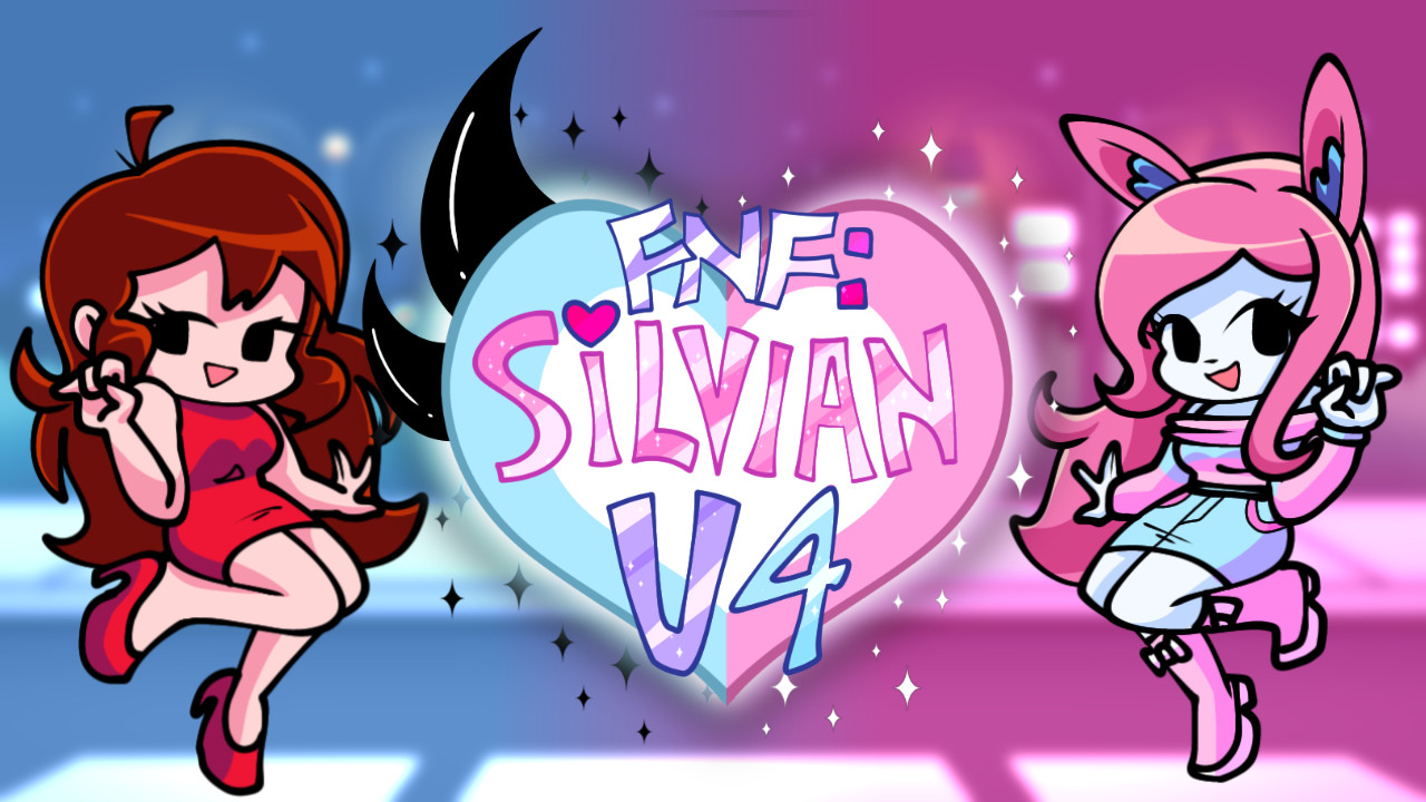 Fnf: Silvian The Bunny English V4