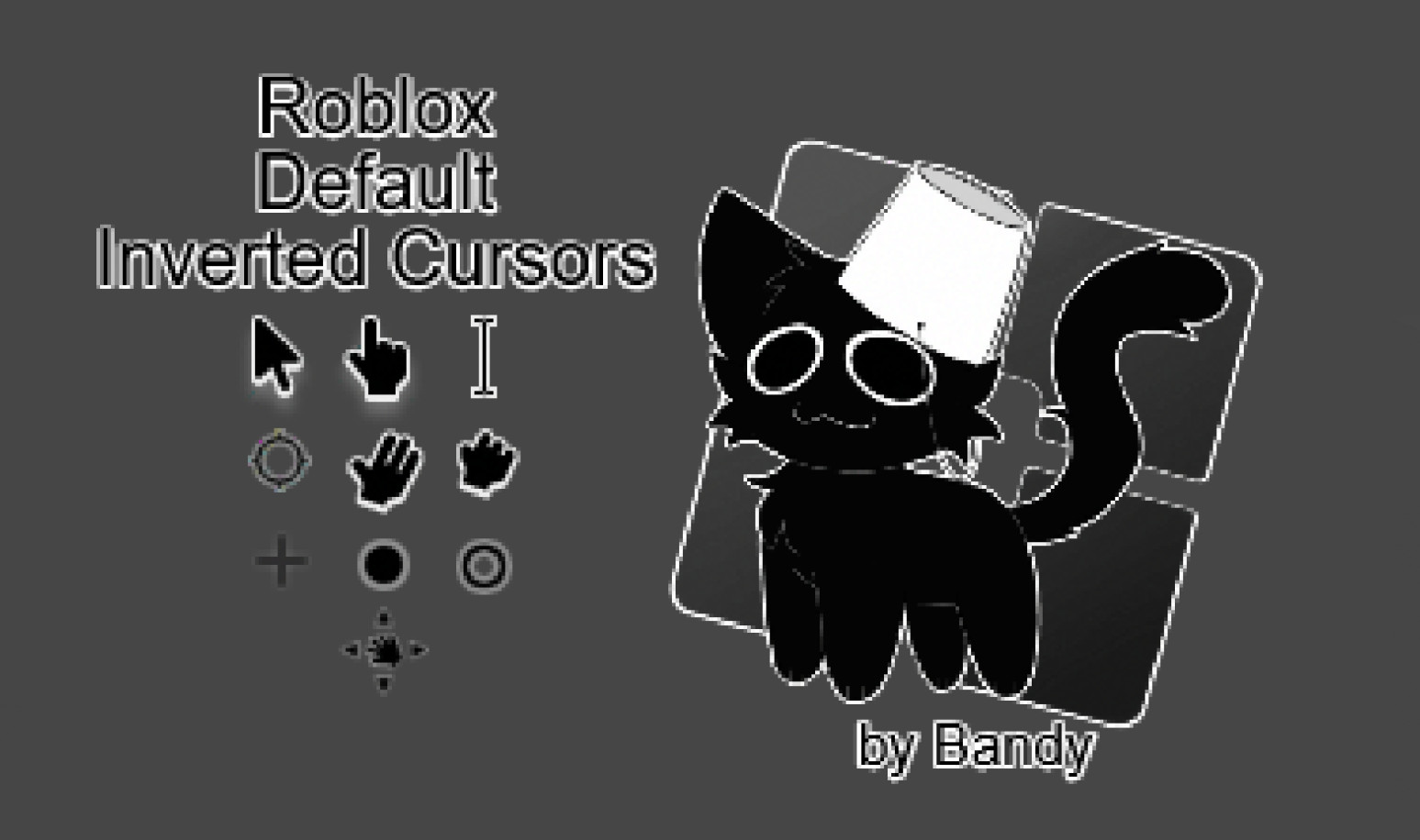 Default Inverted Cursors V1.2 Mod for Roblox | RBLX Mods