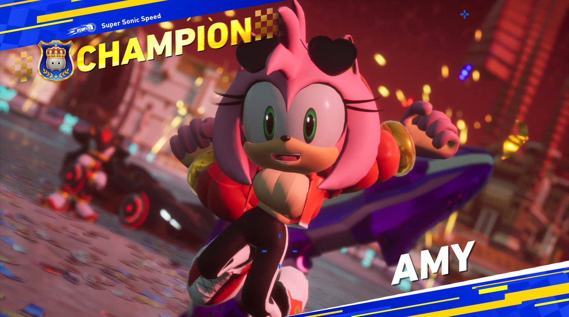 Lightsamus' Amy Rose Mod for Sonic Racing: CrossWorlds | SR:CW Mods