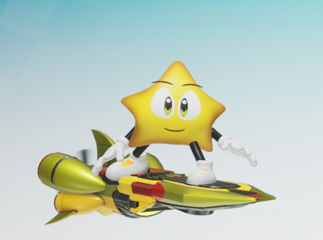 Ristar (2 Versions Available) Mod for Sonic Racing: CrossWorlds | SR:CW ...