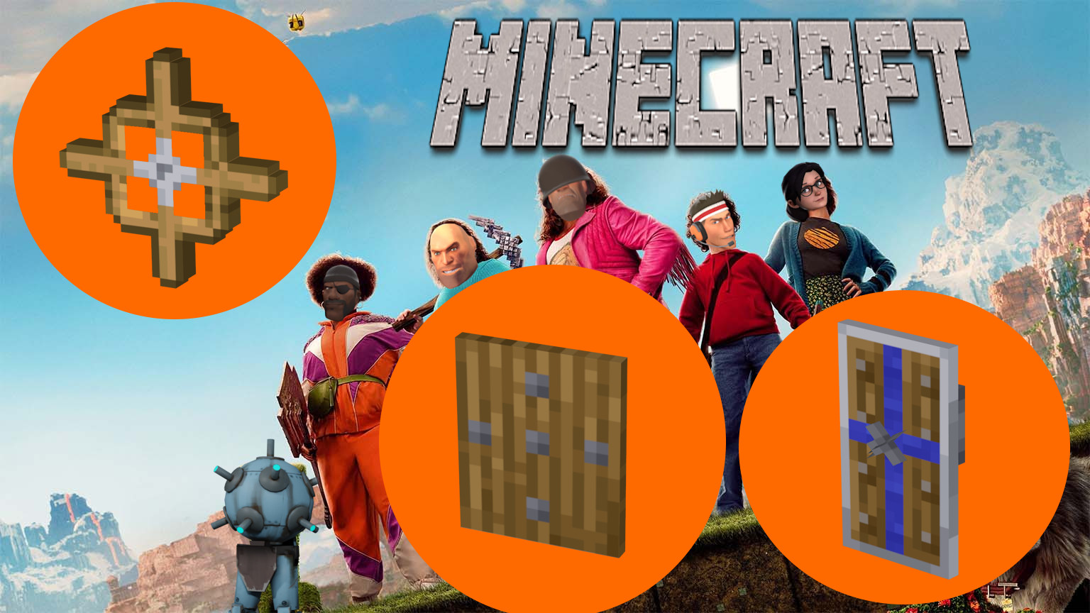 tf2 shields MINECRAFTIFIED