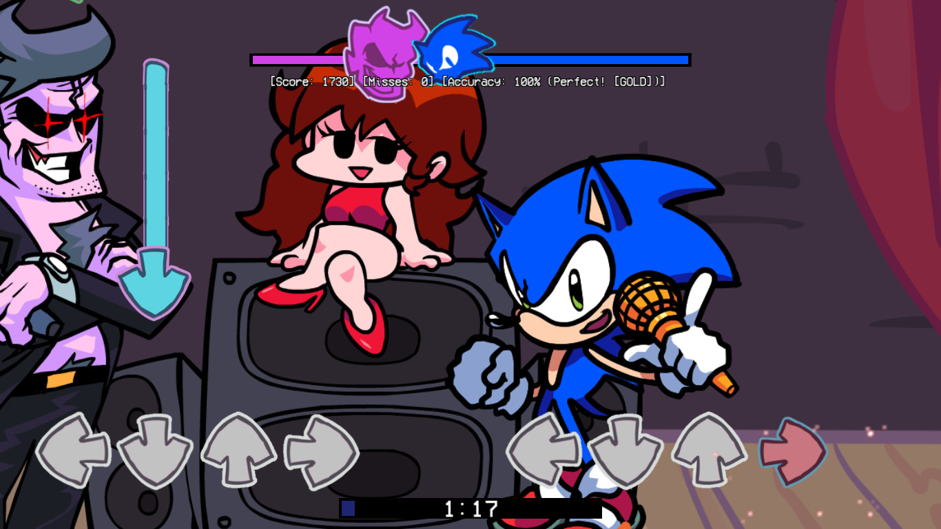 RushShot Sonic as bf (V-Slice)