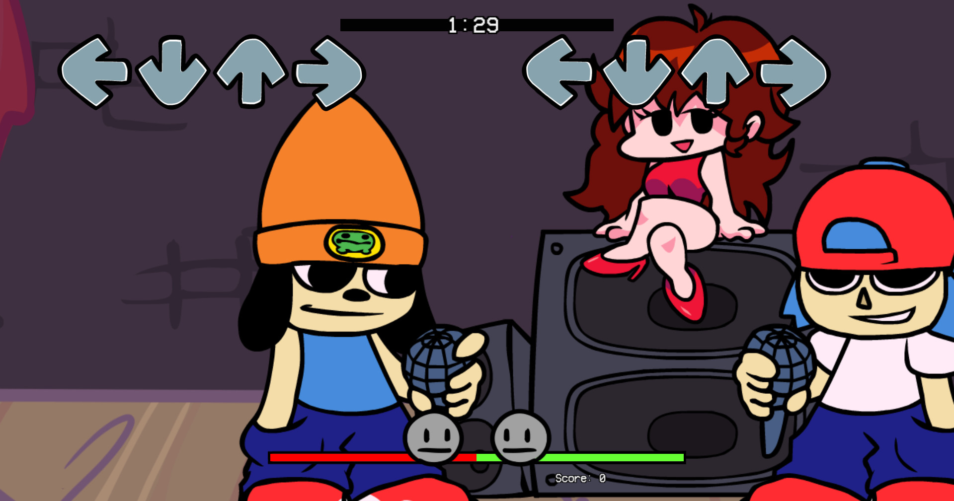 BOYFRIEND THE FUNKER (VS PARAPPA) 3 HOUR DEMO