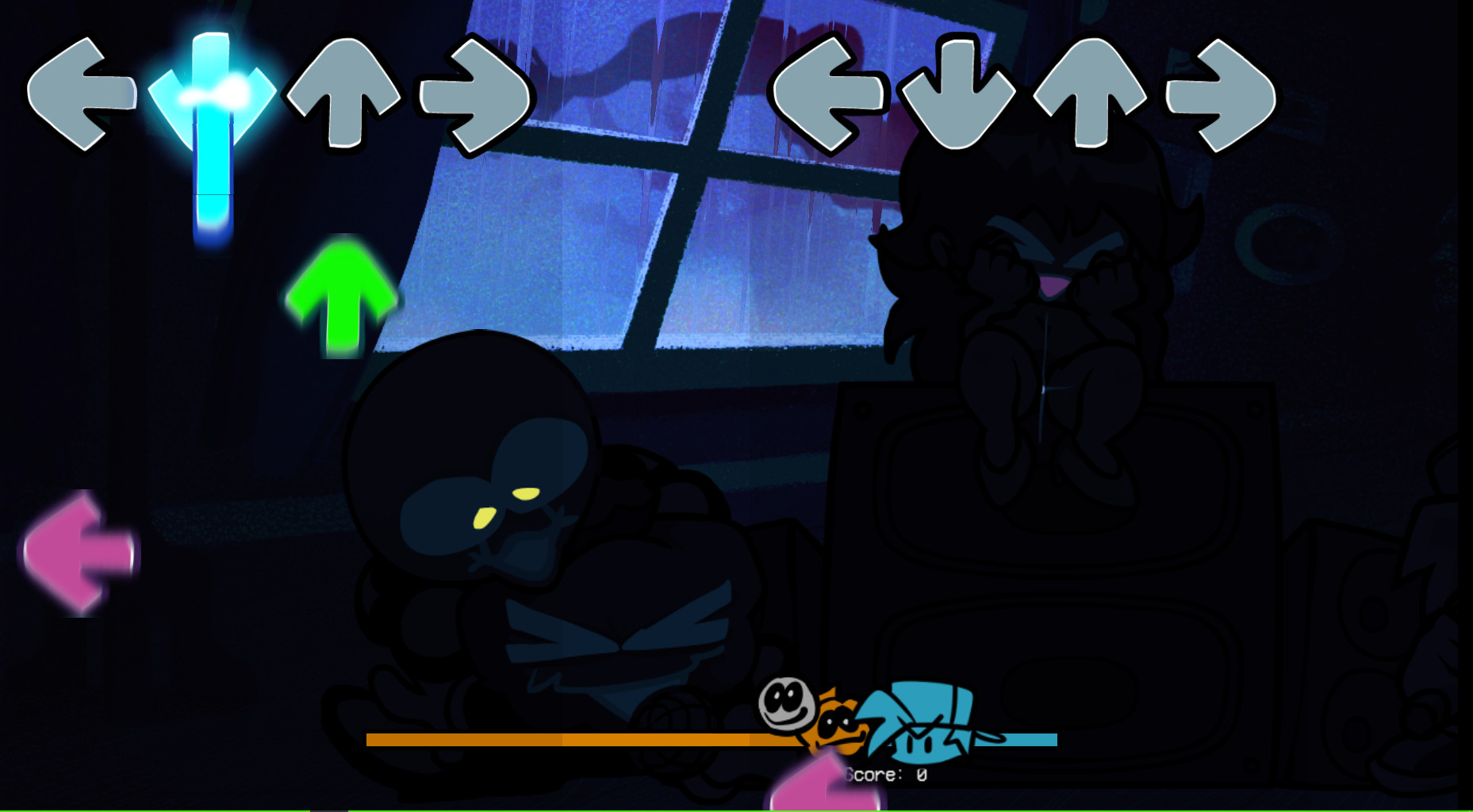 Notes with Motion Blur! Mod for Friday Night Funkin' | FNF Mods