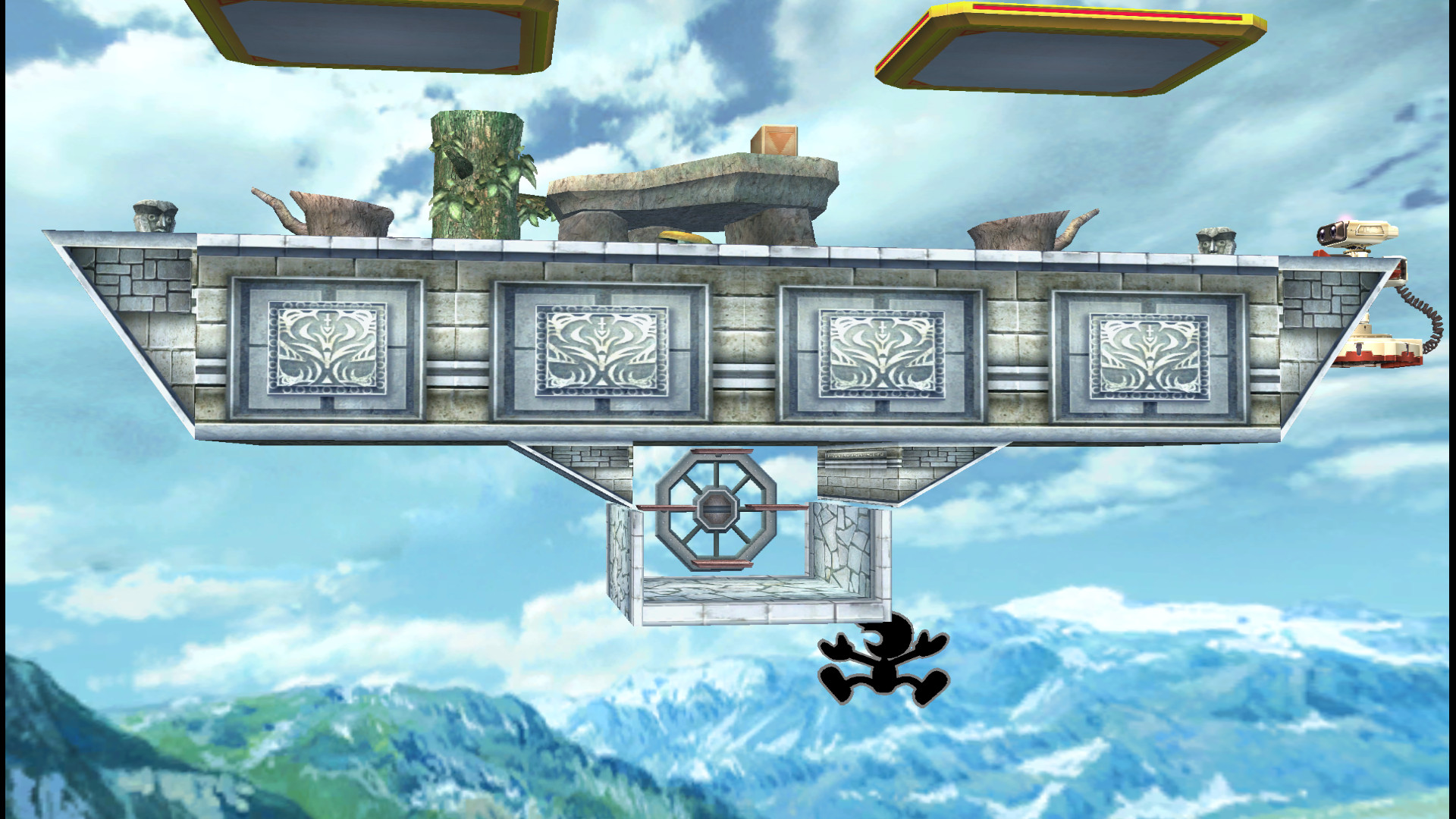 Builder Plains Battlefield (Project+ v3.15) Mod for Super Smash Bros ...