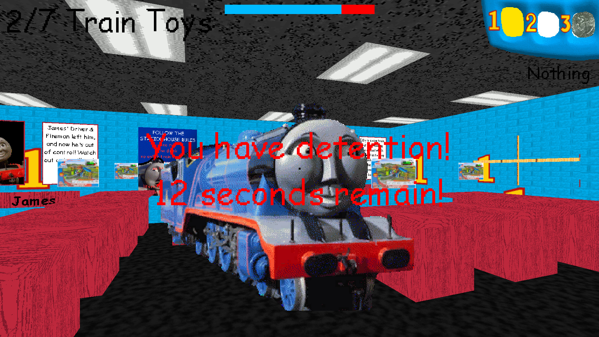 Baldi Mod Fire Thomas' Basics in Fire and Smoke Mod for Baldi's Basics | Baldi Mods