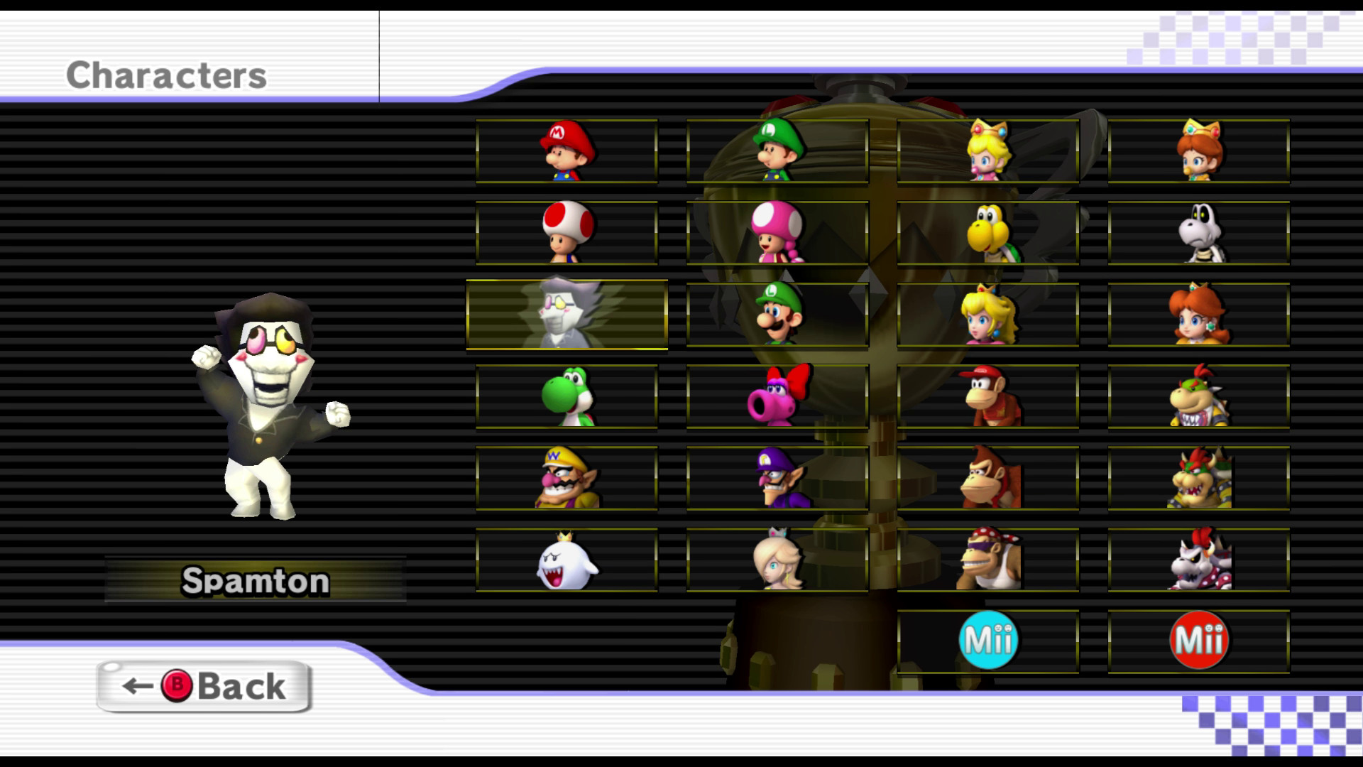 Spamton G Spamton In Mario Kart Wii Mod For Mario Kart Wii Mkwii Mods 