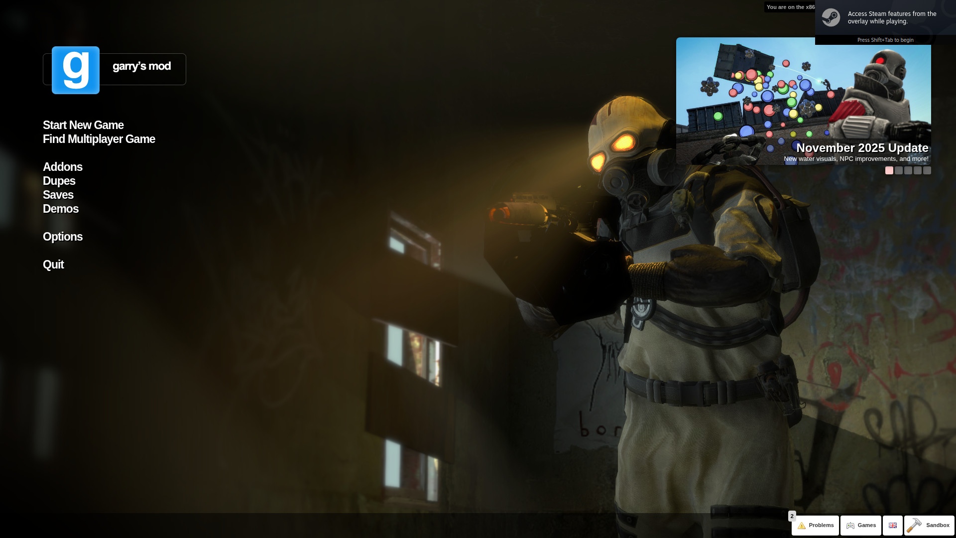 Zeemoh's QHD Additional Menu Backgrounds Mod for Garry's Mod | GMod Mods