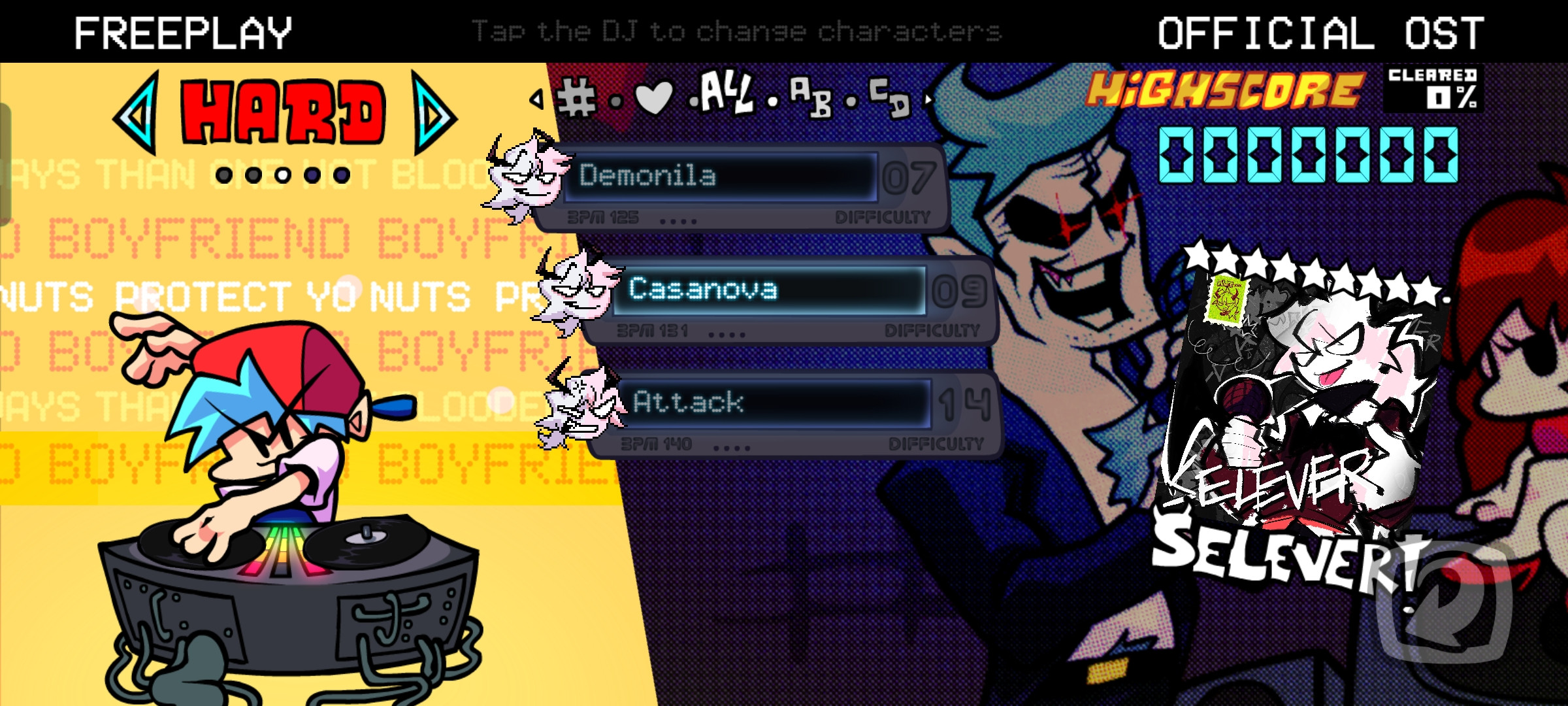 Vs Selever +(attack pico mix)