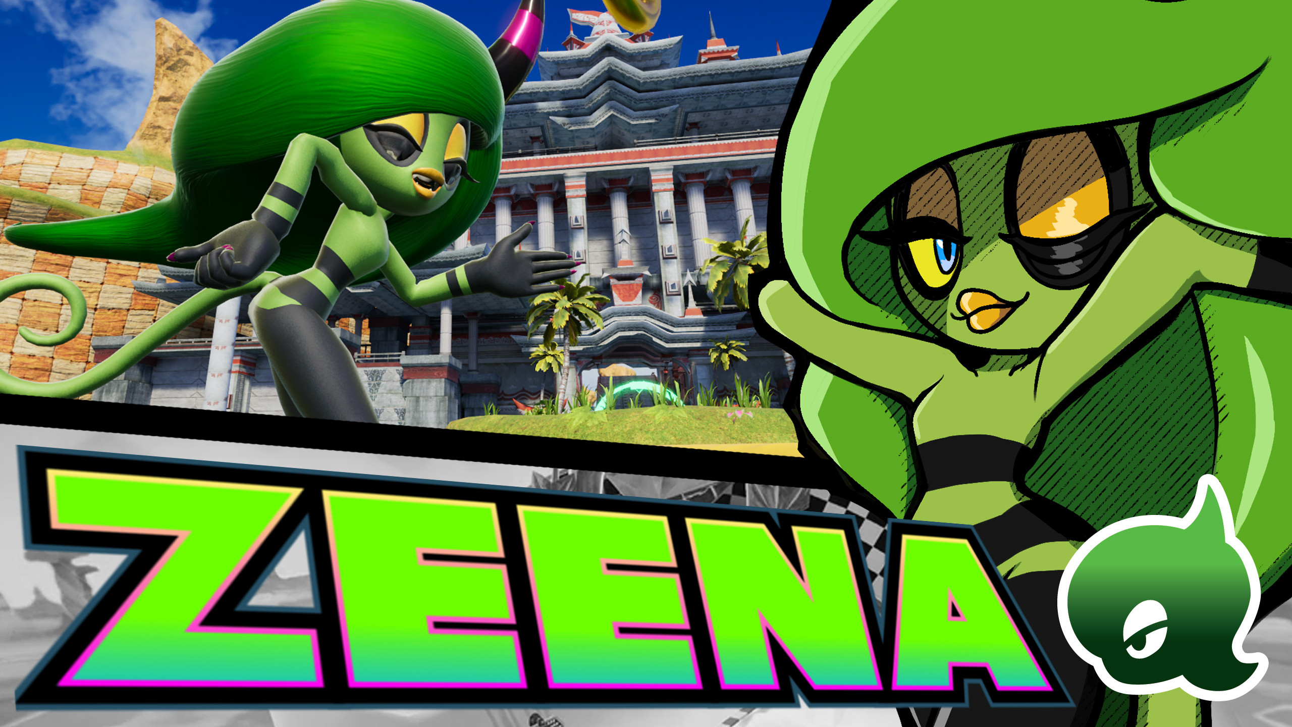 Zeena Complete Mod (Over Wave + AI) Mod for Sonic Racing