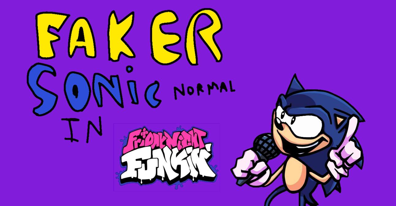 Faker Sonic But is Normal (V Slice UPDATE)