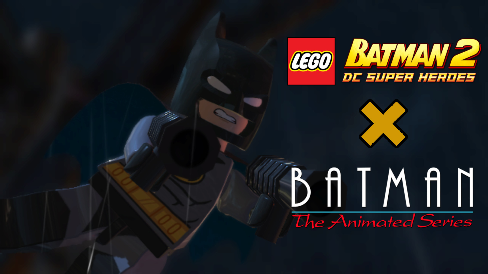 BTAS Batman in Lego Batman 2 V2 Mod for LEGO