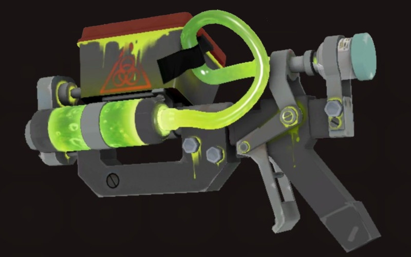 Leaking Overdose with glowing parts