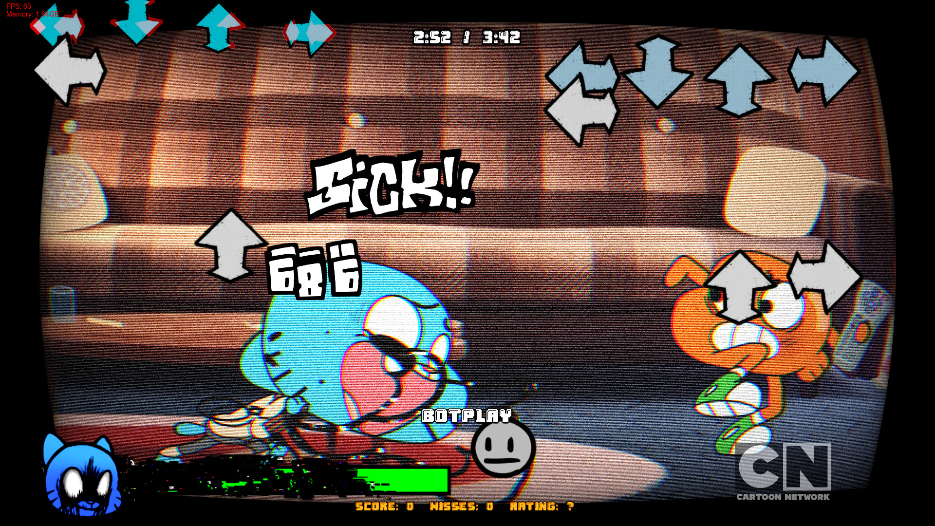 Pibby Apocalypse Gumball Reimagined Mod For Friday Night Funkin FNF 