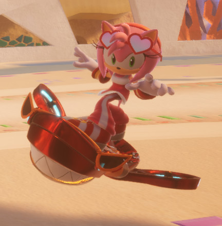 Riders Amy Mod for Sonic Racing: CrossWorlds | SR:CW Mods