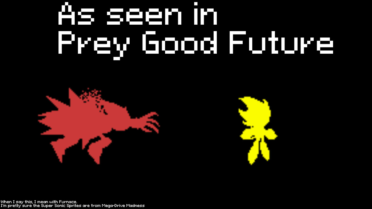 Pixel Super Sonic outline
