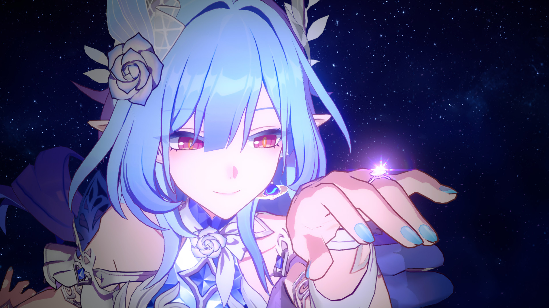 Blue Cyrene (With HoC eyes) Mod for Honkai Star Rail | HSR Mods