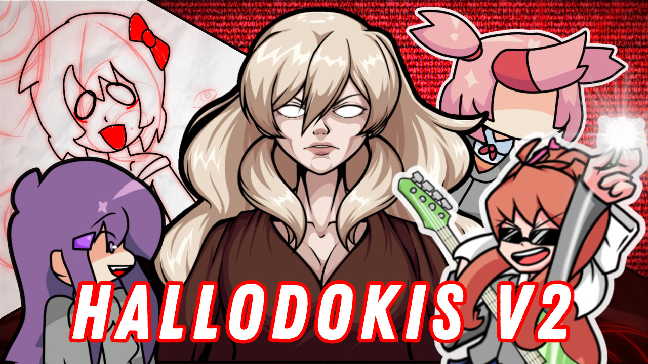 Hallodokis V2 (DDLC Halloween Mod)