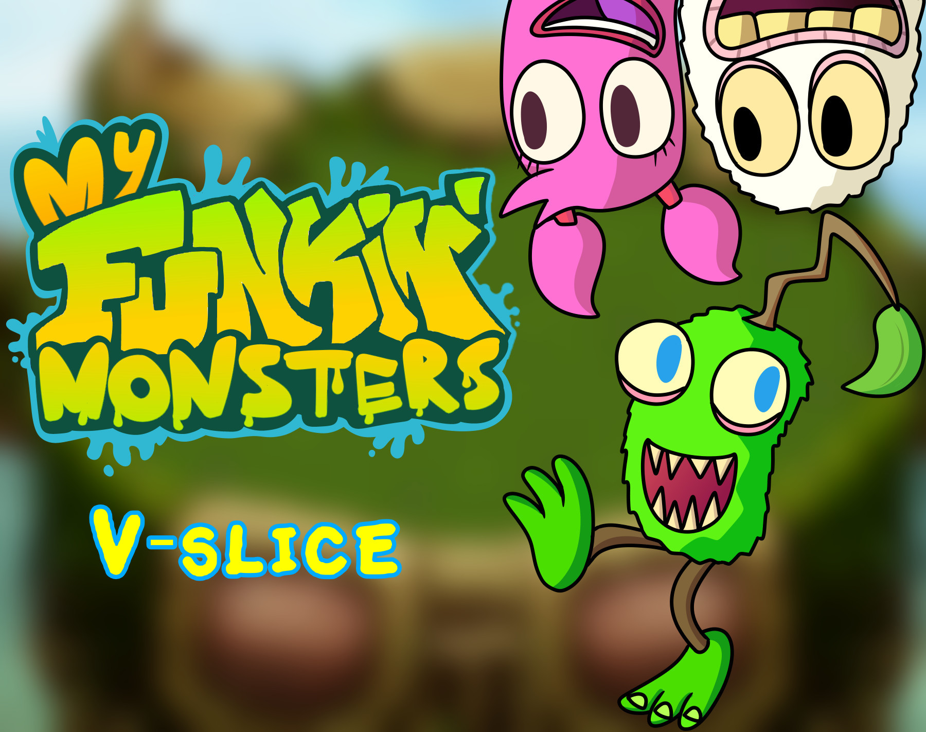 My funkin Monster V-slice