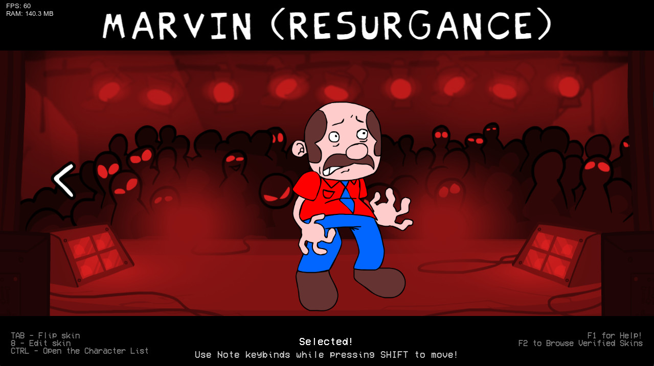 Playable Marvin & D.E.T.G (Resurgance) for Psych O