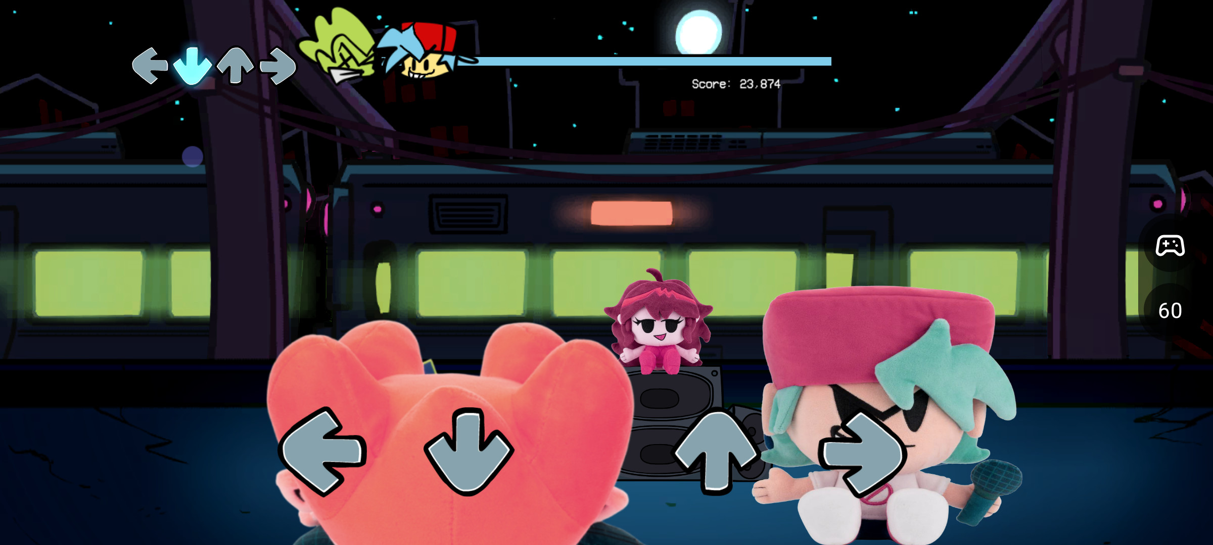 PLUSHES OVER BF GF AND PICO