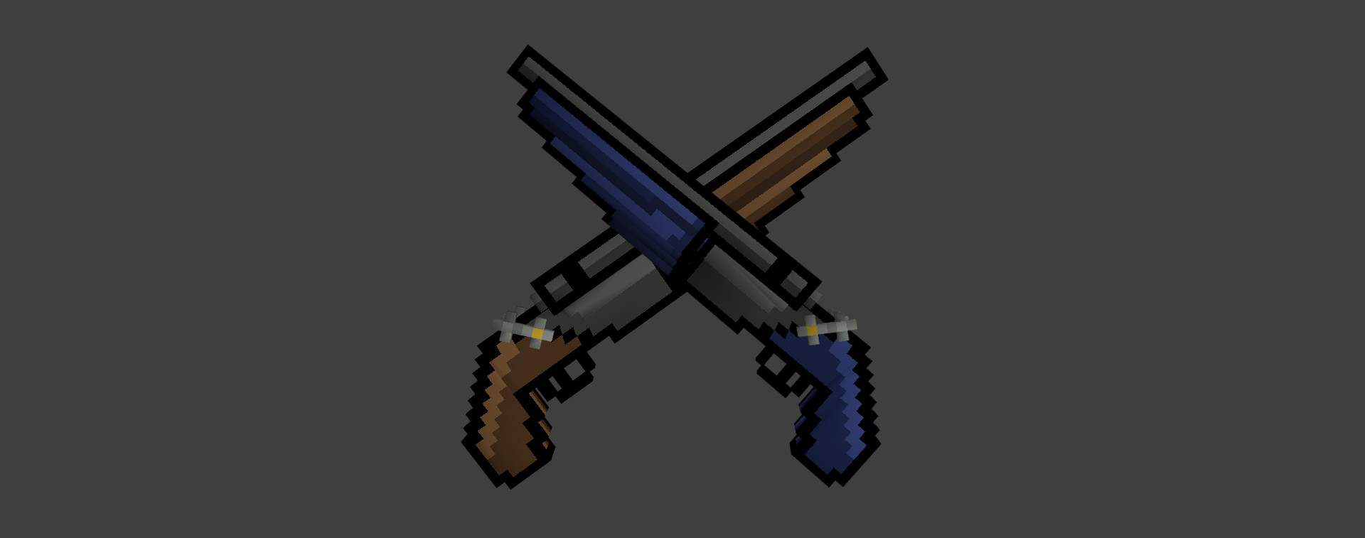 PG3D Double-Barreled Shotgun Over Force-a-Nature