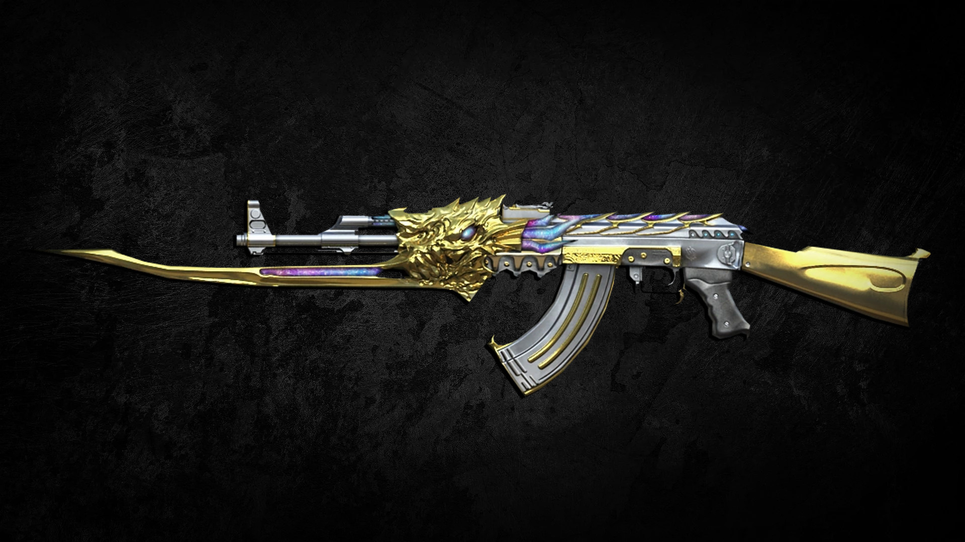 Ak 47 Silver Dragon Cf