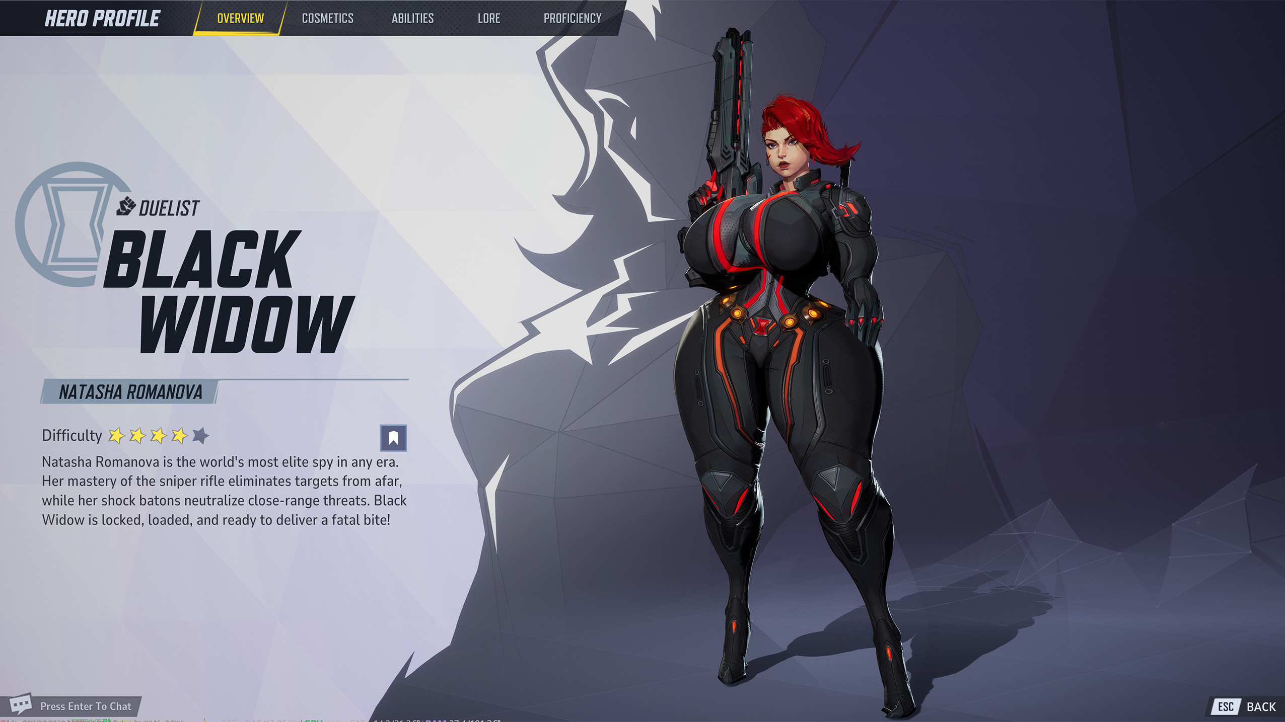 Bigger Black Widow (2 ver)