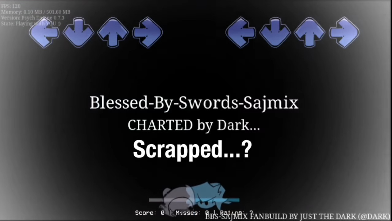 Blessed by swords Sajmix Charted JustTheDark
