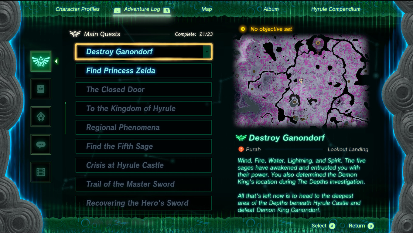 Age of Imprisonment Map Mod for The Legend of Zelda: Tears of the ...