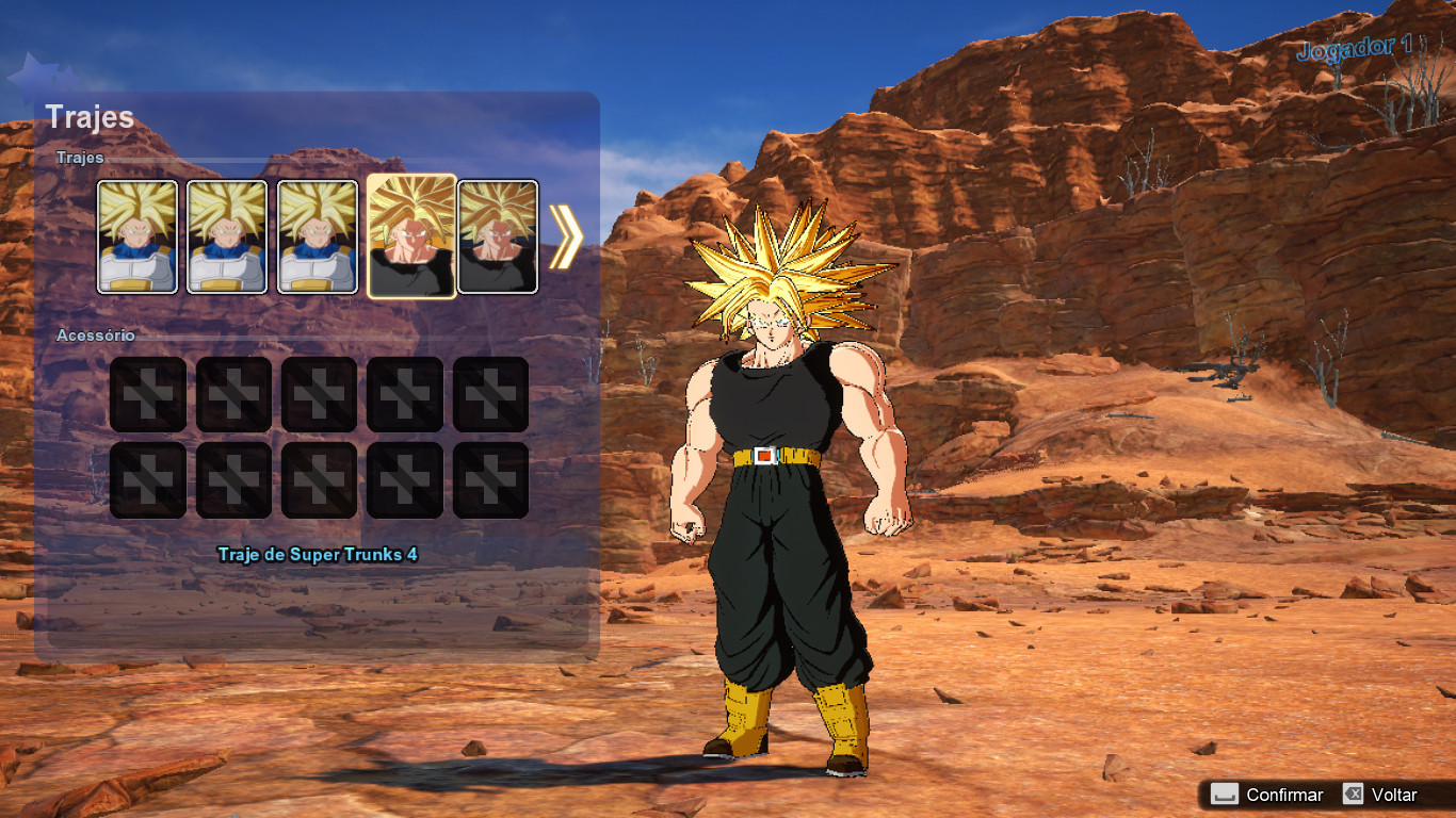 Future Trunks Costumes for Sparking Zero Mod for Dragon Ball: Sparking!  ZERO | DBSZ Mods, image size:1366x768