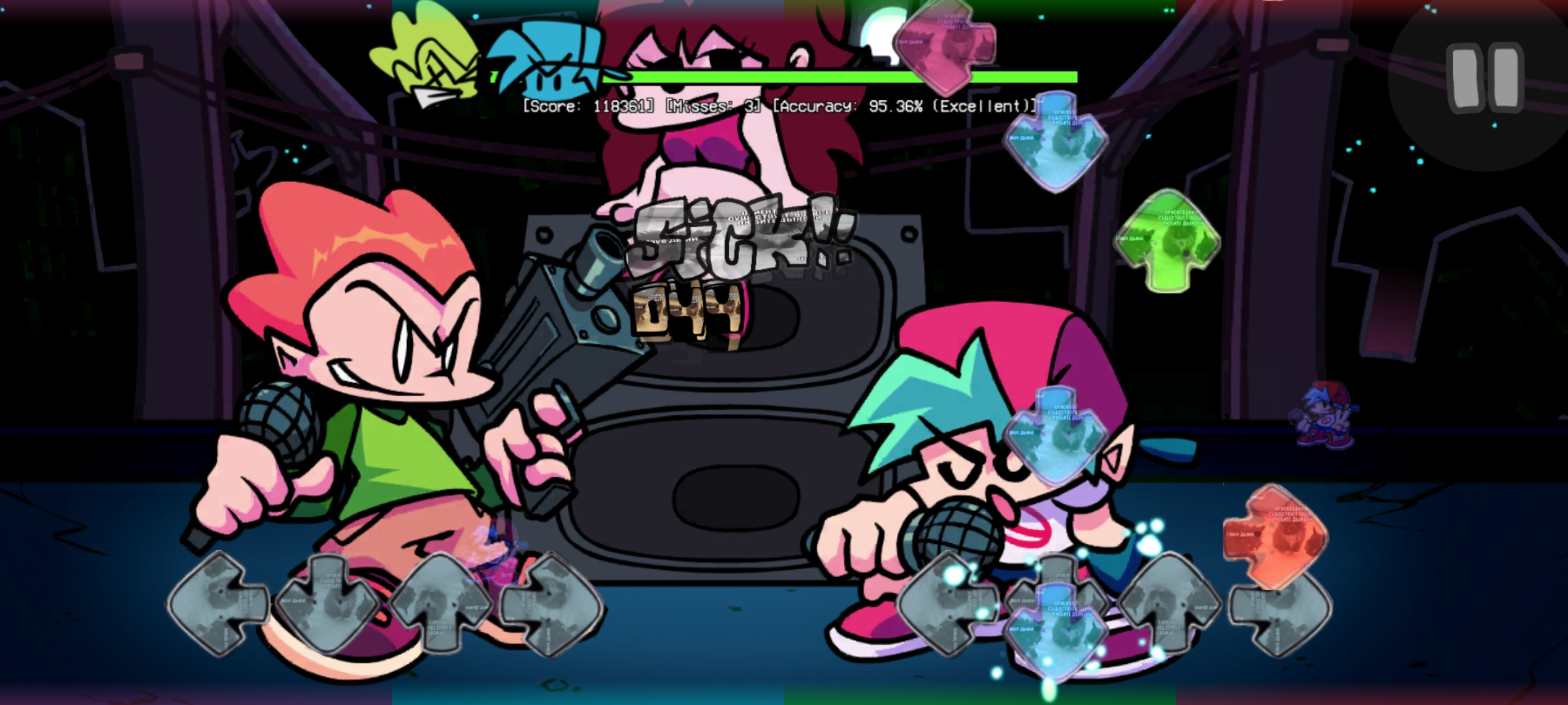 Dinki Notes skin Mod for Friday Night Funkin' | FNF Mods