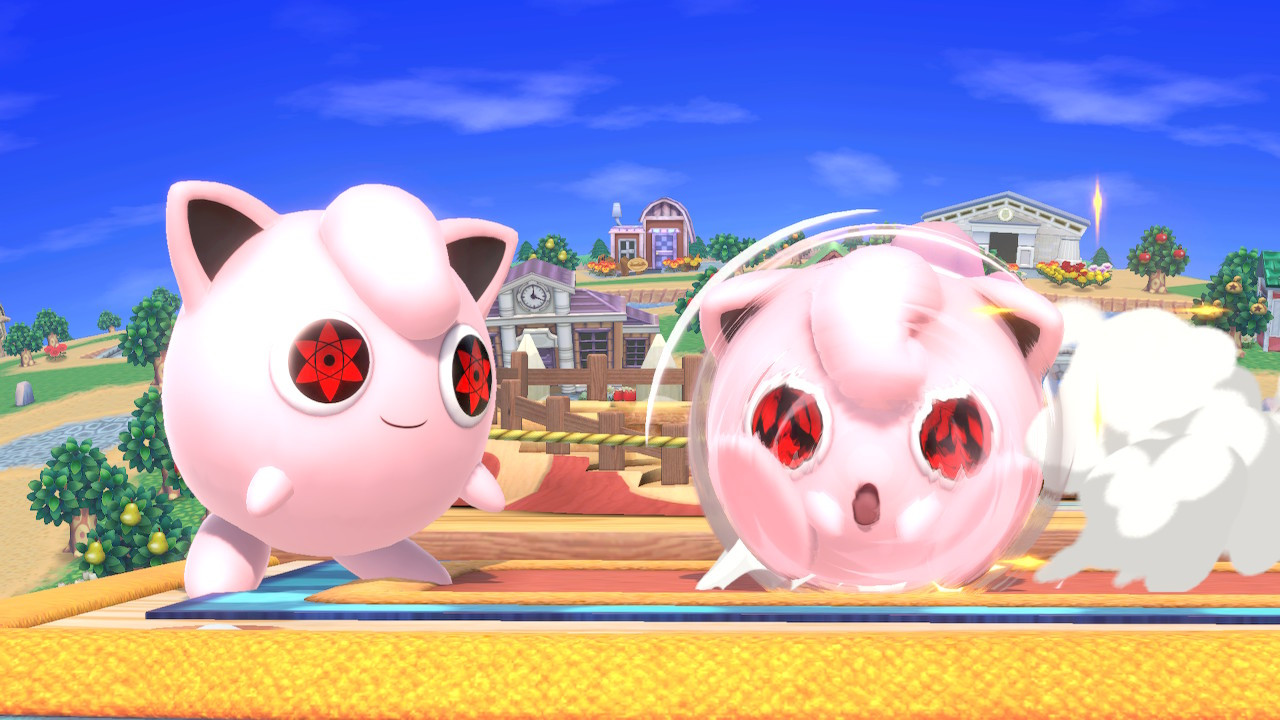 Uchiha Jigglypuff [Naruto] Mod for Super Smash Bros. Ultimate | SSBU Mods