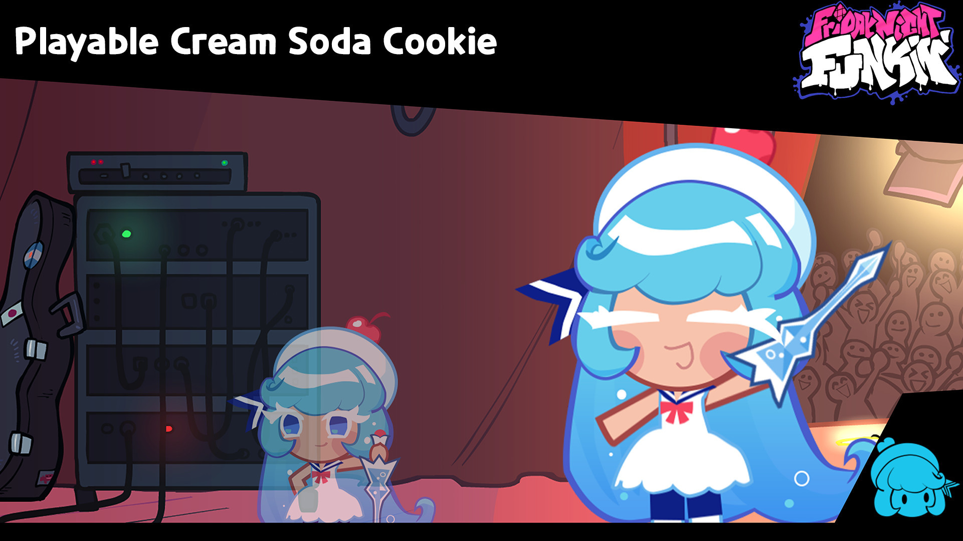 FNF Playable Cream Soda Cookie (Reupload)