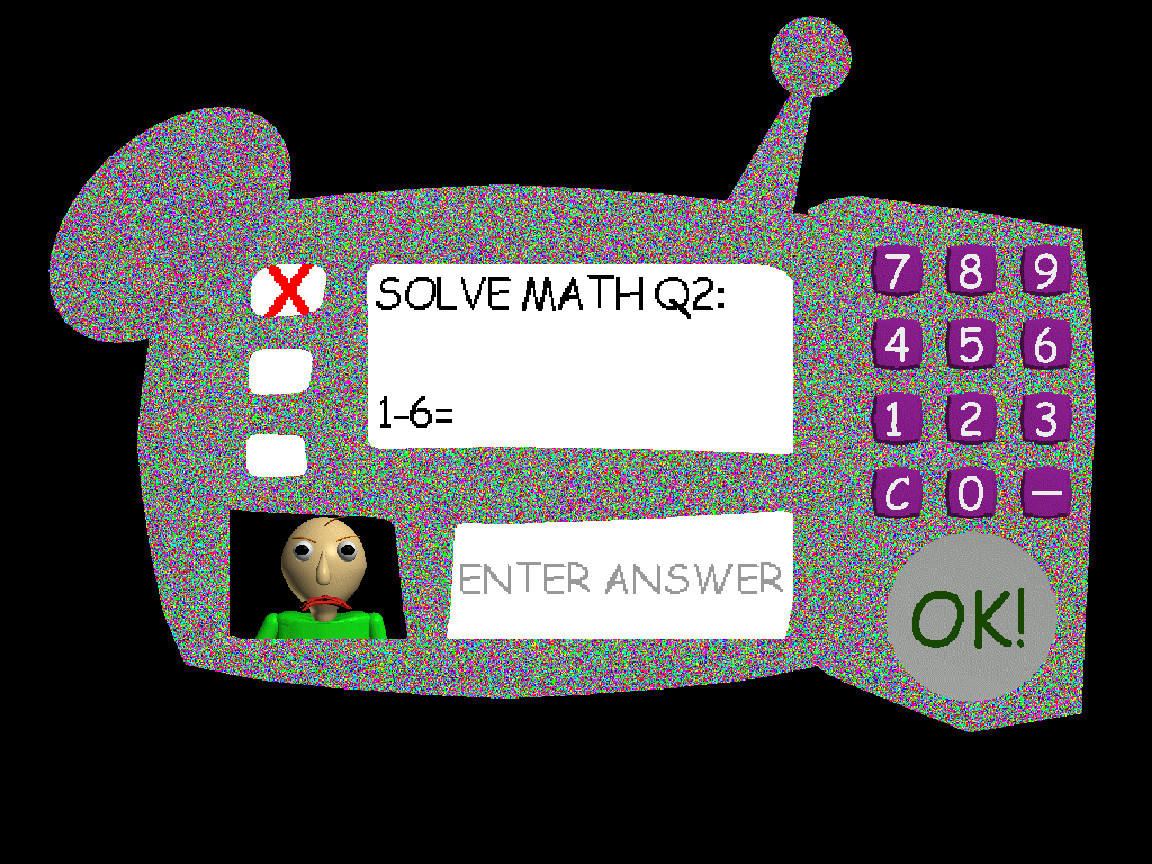 Baldi's corruption basics in broken and error Mod for Baldi's Basics ...