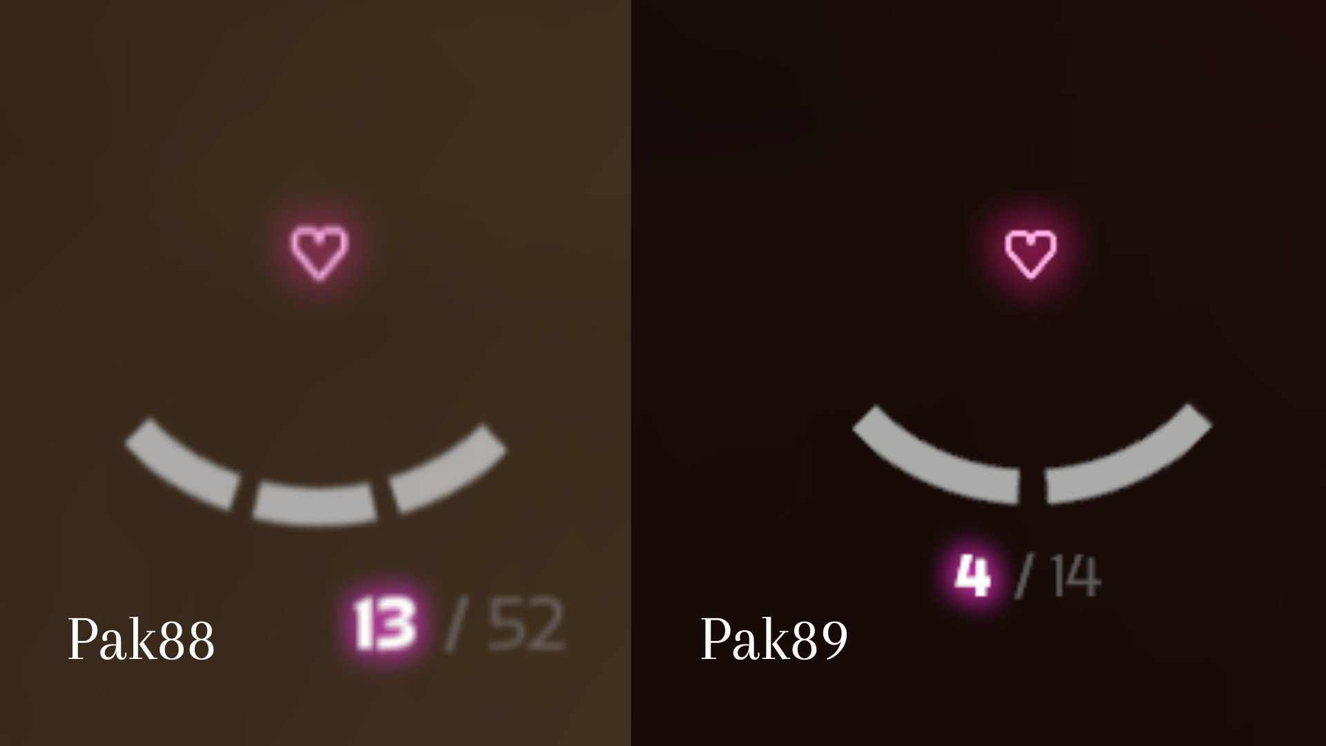 Heart Crosshair and Pink Theme HUD