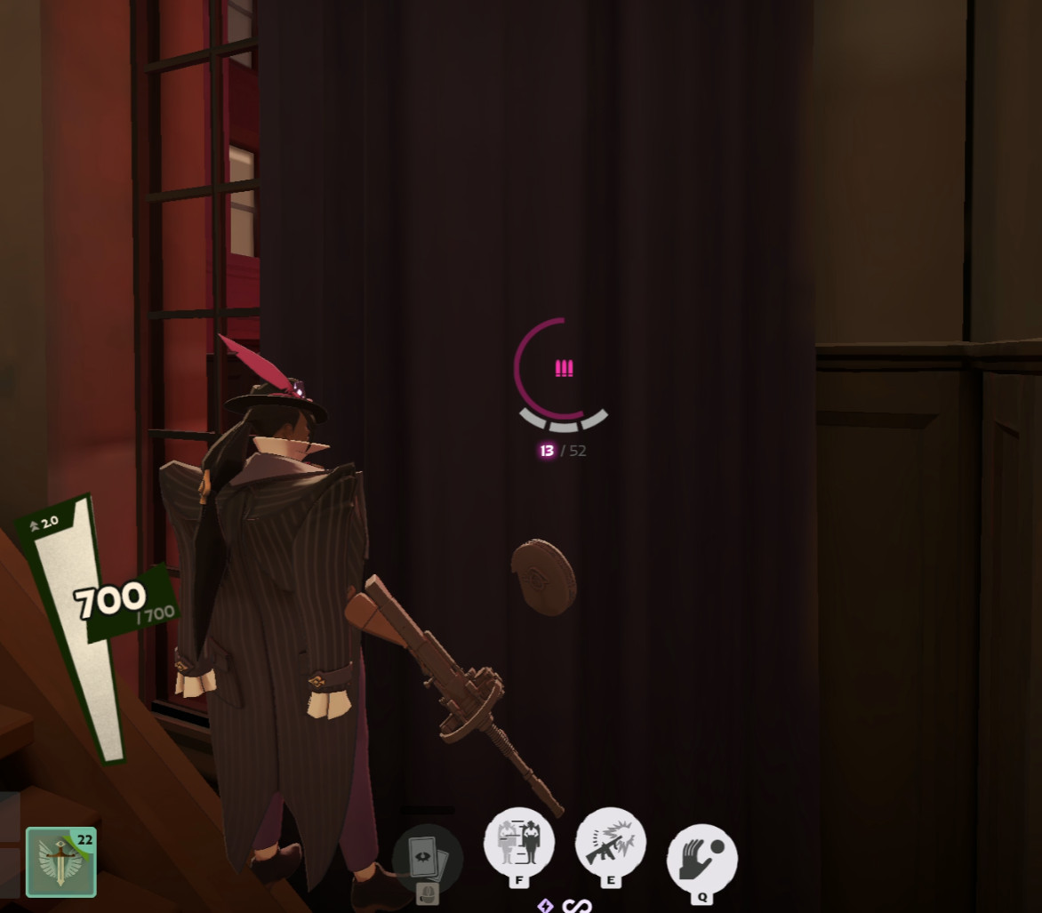 Heart Crosshair and Pink Theme HUD screenshot