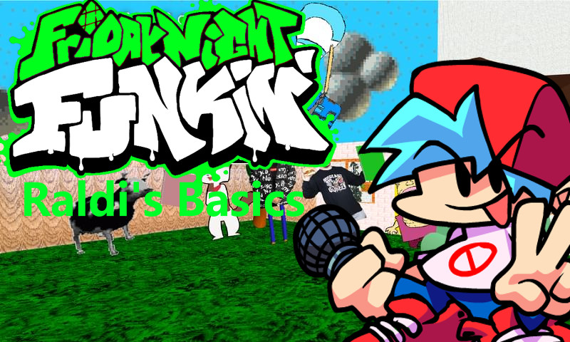 Raldi Ripof FNF Raldi's Basics Mod for Friday Night Funkin' | FNF Mods