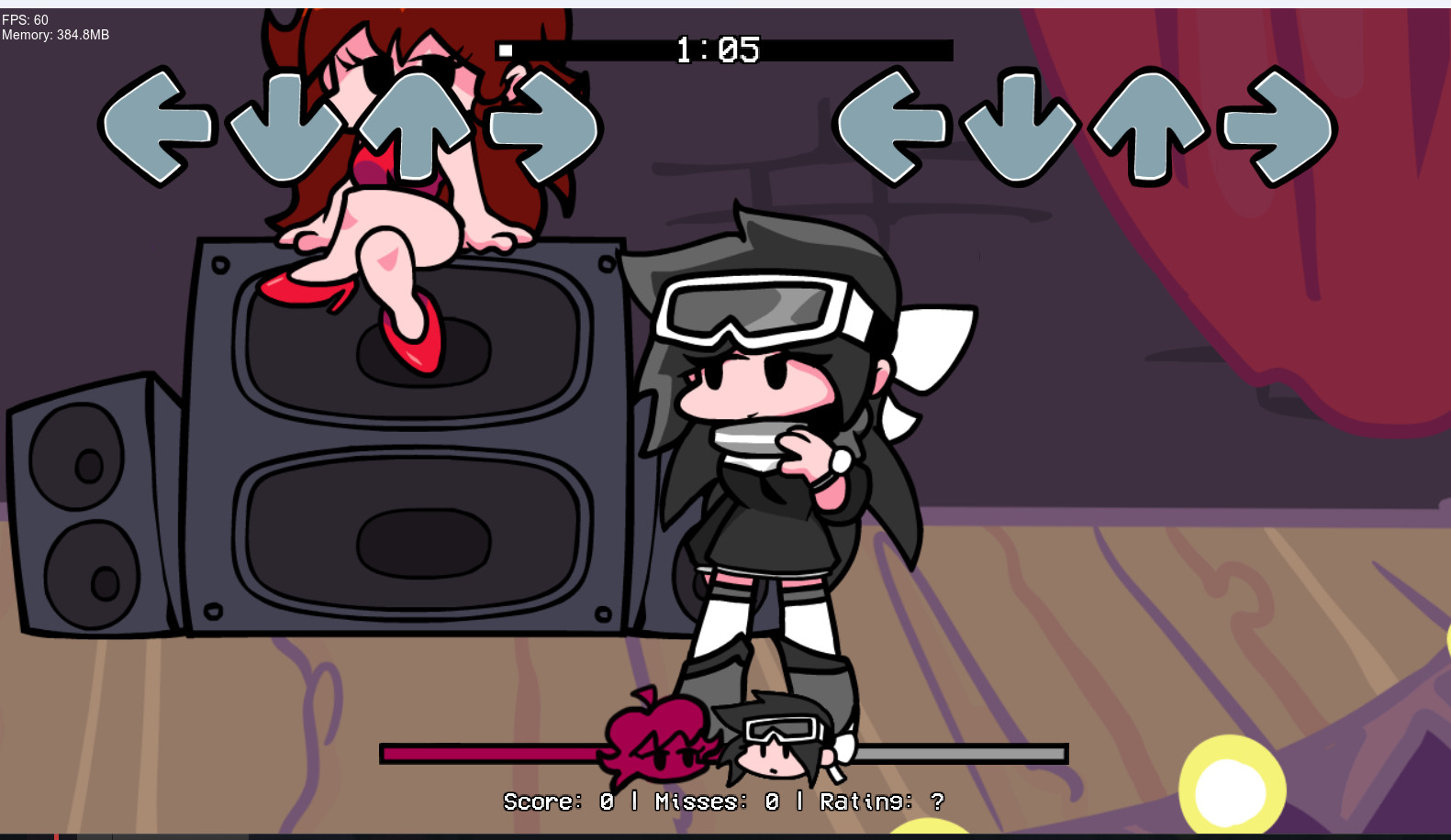 Itsumi Over BF Remade Psych Engine And V-Sicle