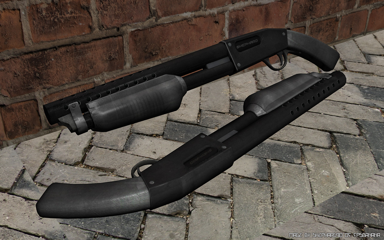 Black/Metal Shotgun