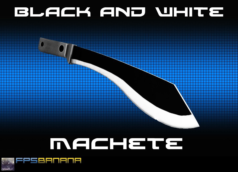 Black/Metal Machete