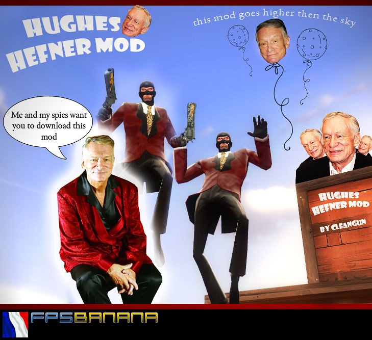 Hughes Hefner Red Spy Mod