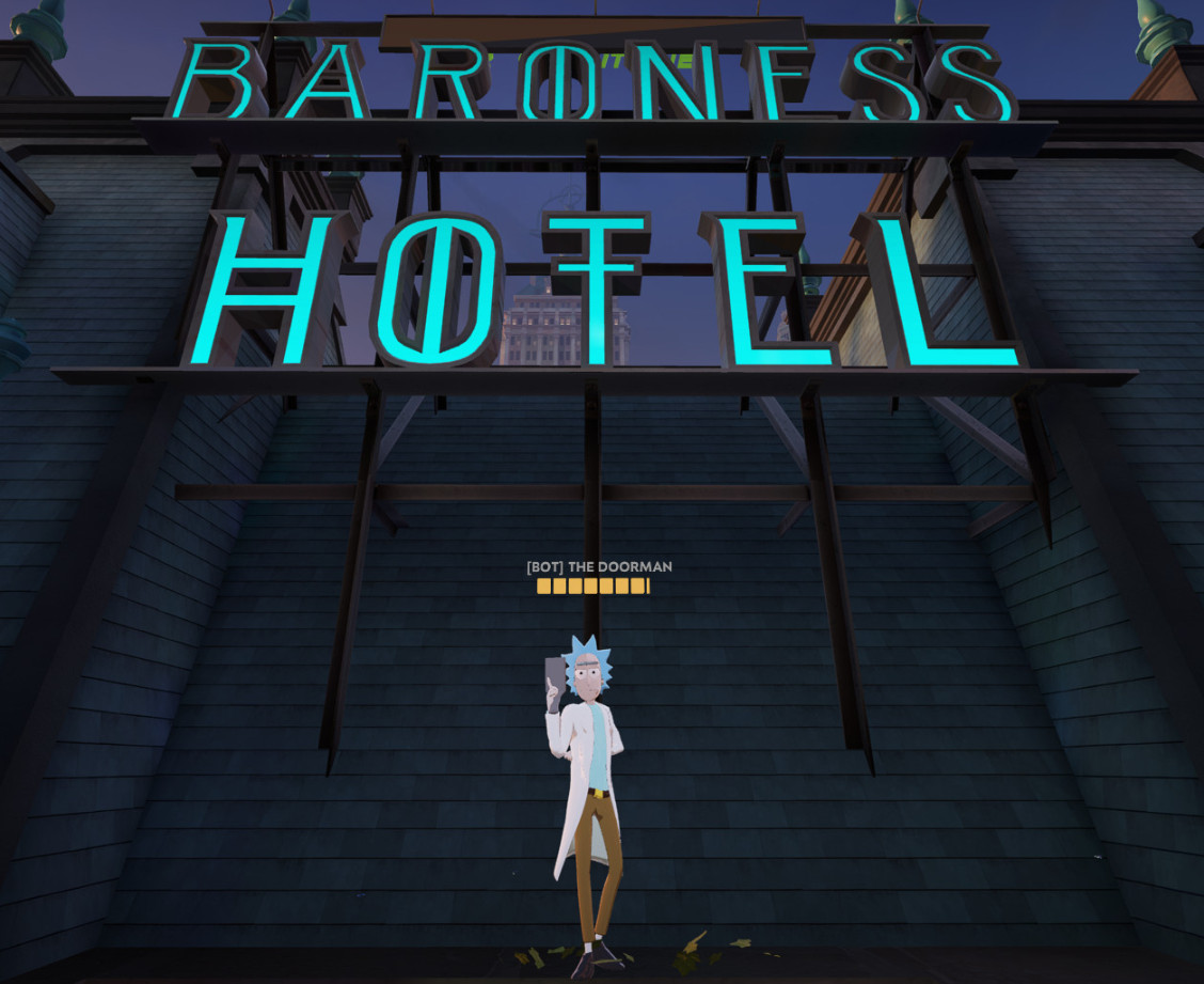Rick Sanchez - Rick and Morty Doorman screenshot