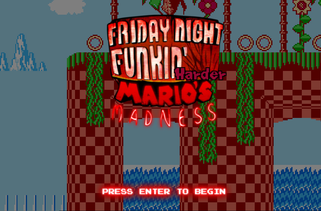 FNF Mario Madness: Harder