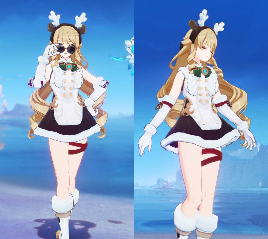 Navia Jingle Belle Costume Mod