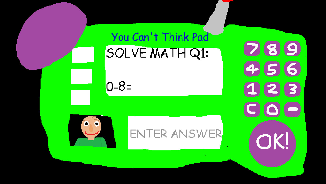 Baldi's Basics BUT BAD