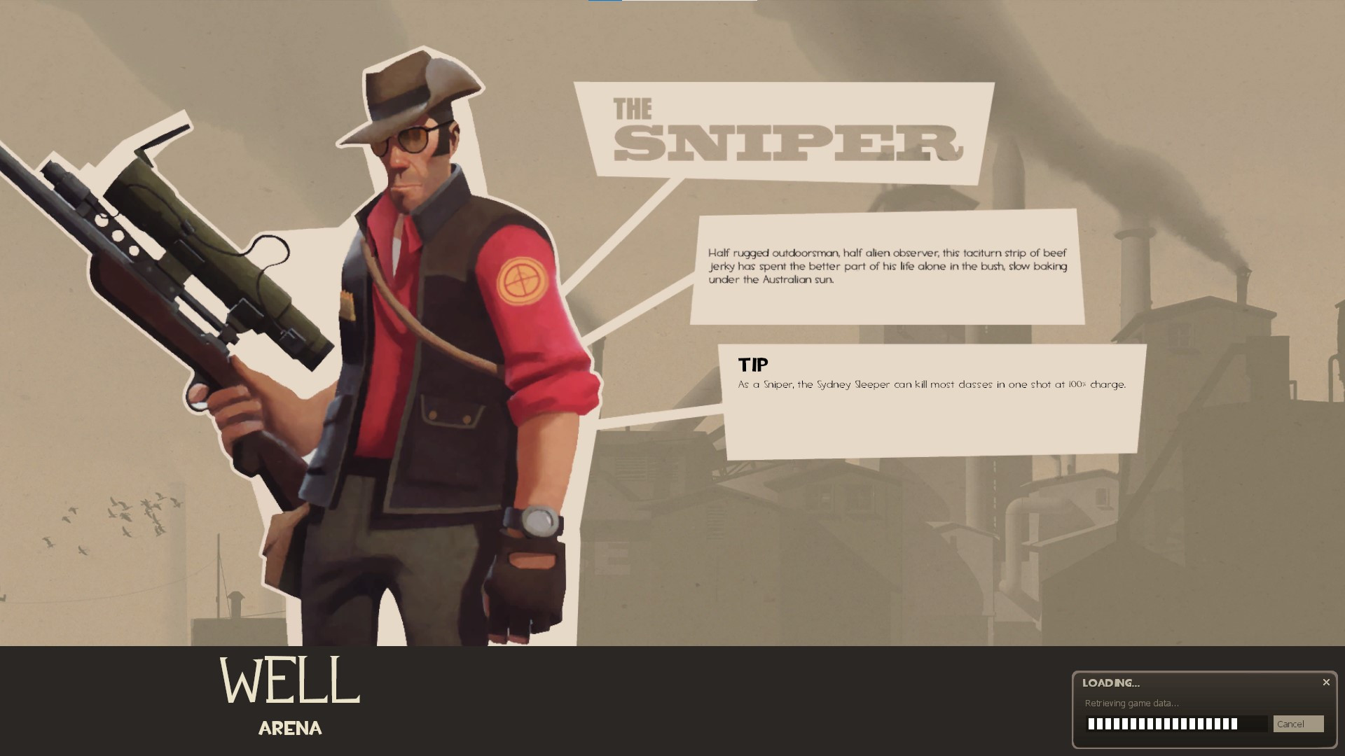 Paper Loading Screen Mod for Team Fortress 2 | TF2 Mods