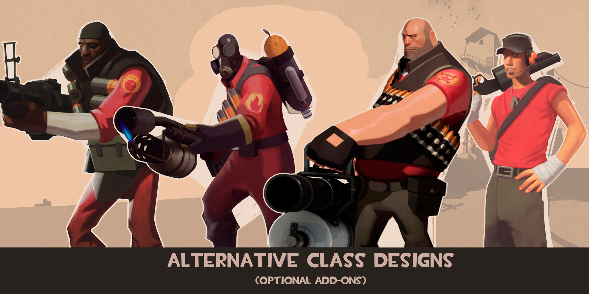 Paper Loading Screen Mod for Team Fortress 2 | TF2 Mods