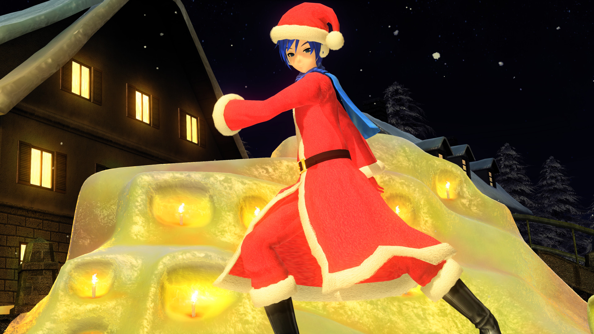 Updated Christmas Outfits Mod for Hatsune Miku: Project DIVA Mega Mix+ |  PDMegaMix+ Mods